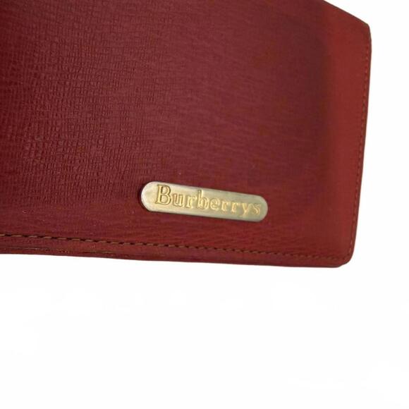 Vintage Red Burberry's Card Holder- EUC - Picture 6 of 6